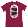 GARNET SOUTH CAROLINA GAMECOCKS CAMPUS SIGNS T-SHIRT