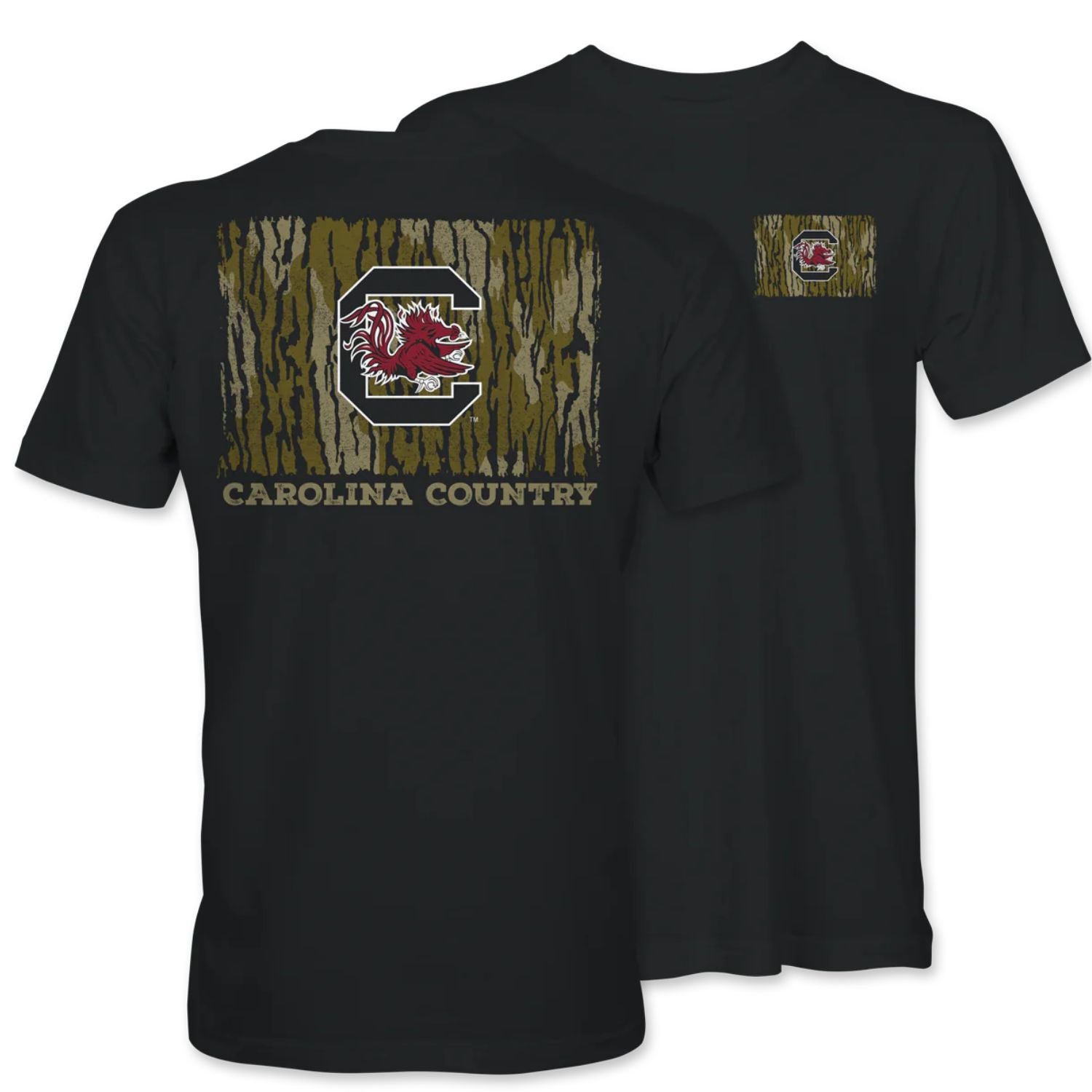 BLACK USC CAROLINA COUNTRY T-SHIRT