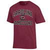 GARNET CAROLINA GAMECOCKS WITH BLOCK C CHAMPION T-SHIRT