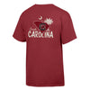 SOUTH CAROLINA STATE WITH PALM COMFORT WASH T-SHIRT