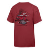 GARNET SOUTH CAROLINA GAMECOCKS FISHING COMFORT WASH TEE