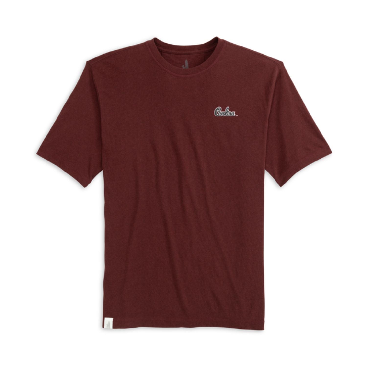 SOUTH CAROLINA GAMECOCKS GARNET SCRIPT JOHNNIE-O SPENCER TEE