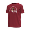 SOUTH CAROLINA GAMECOCKS GARNET COCKY TENNIS TEE