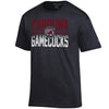 SOUTH CAROLINA GAMECOCKS BLACK BAR WITH BLOCK C TEE