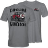 SOUTH CAROLINA GAMECOCKS GRAY CAROLINA JEEP TEE