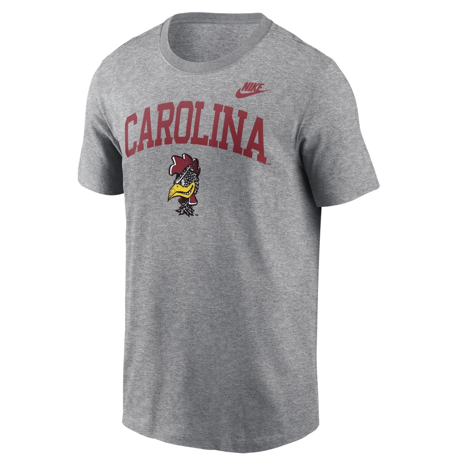 SOUTH CAROLINA GAMECOCKS GRAY ARCH CAROLINA VAULT NIKE CORE COTTON TEE