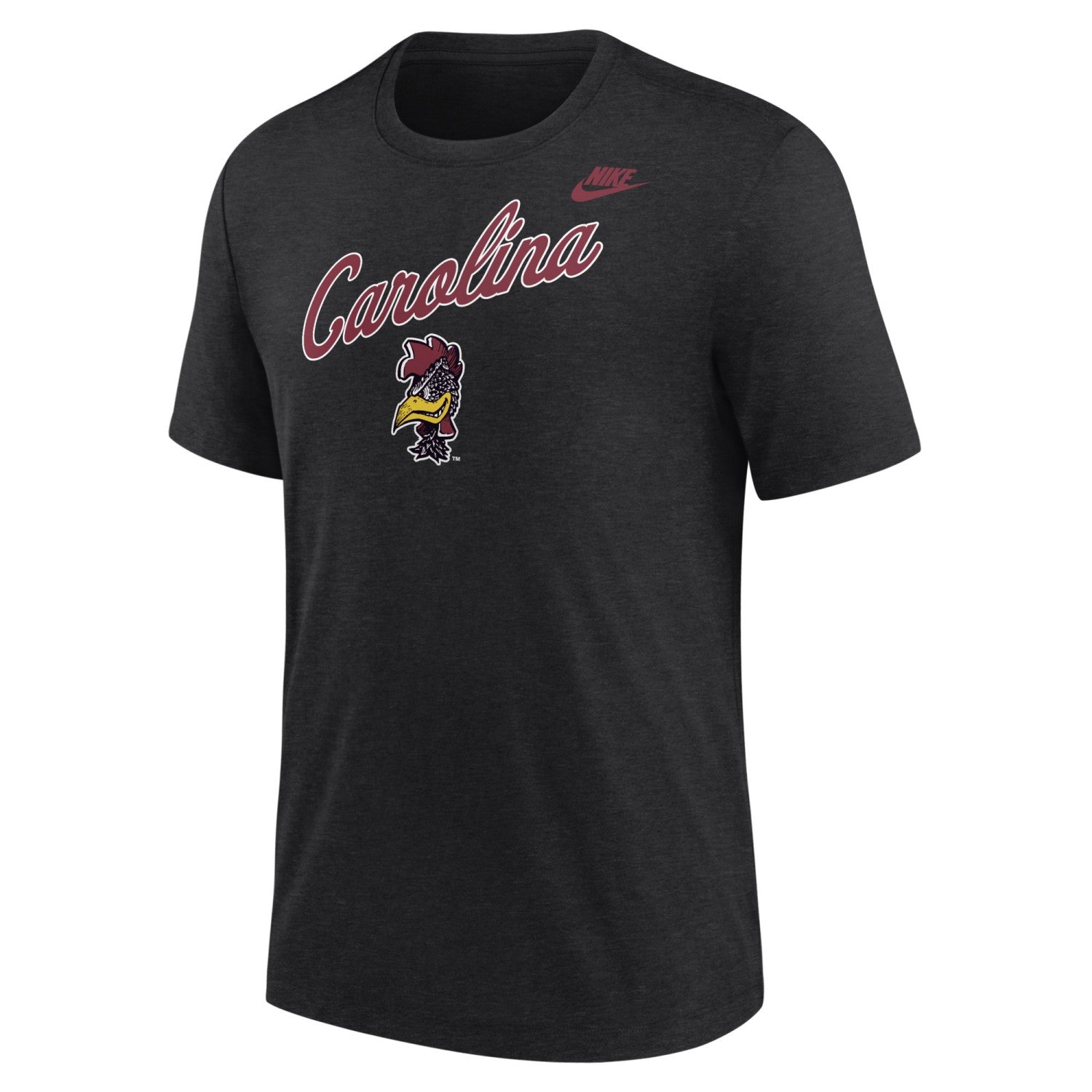 SOUTH CAROLINA GAMECOCKS BLACK VAULT CAROLINA TRIBLEND NIKE TEE