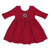 SOUTH CAROLINA GAMECOCKS GARNET TODDLER/JUNIOR YOUTH SPIN DRESS