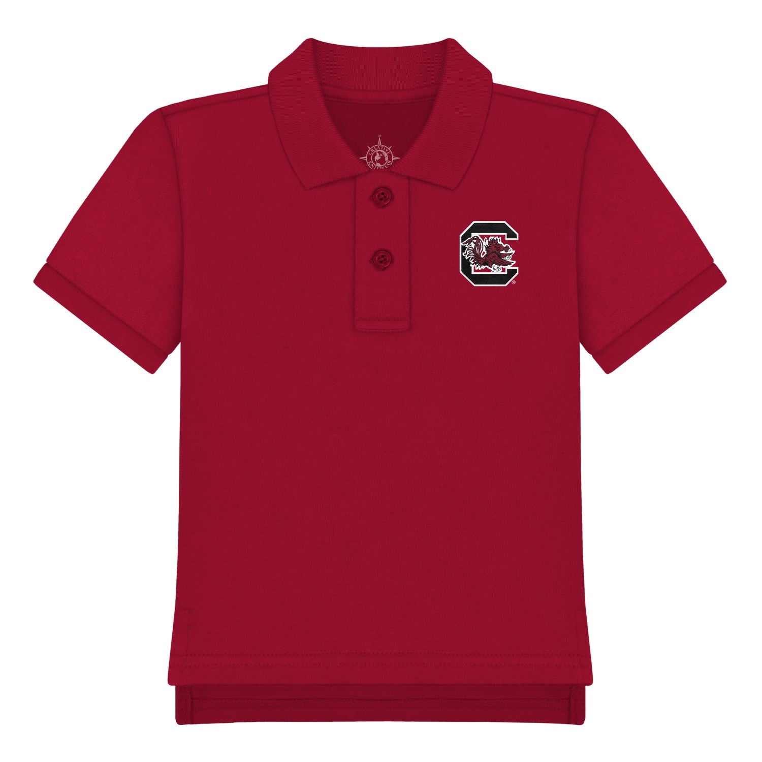 SOUTH CAROLINA GAMECOCKS GARNET TODDLER POLO