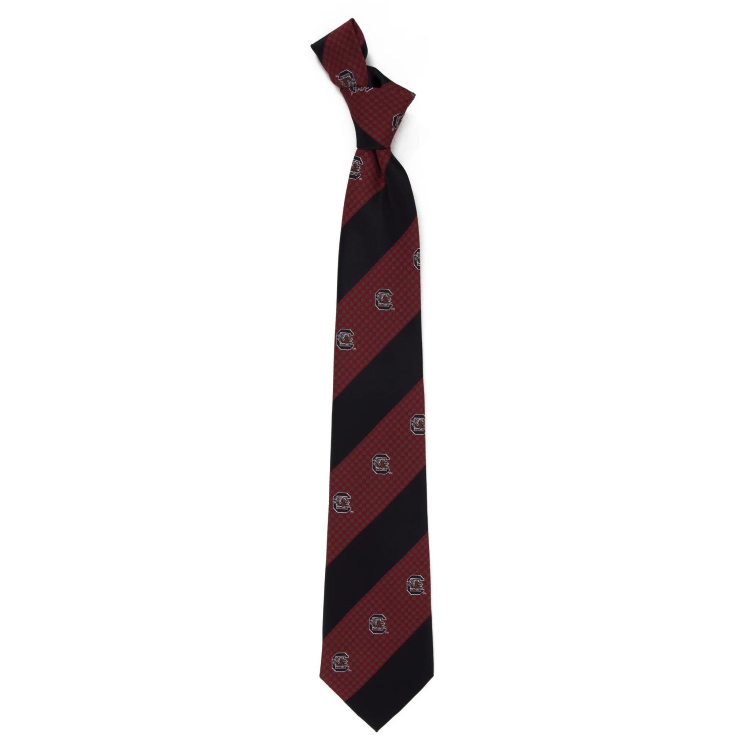SOUTH CAROLINA GAMECOCKS GEO STRIPE TIE