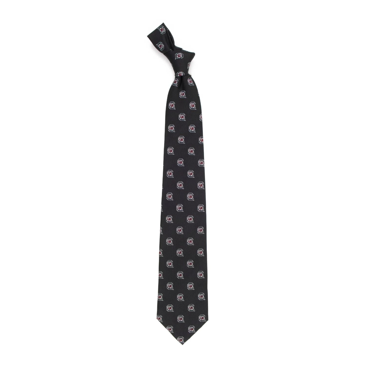 SOUTH CAROLINA GAMECOCKS BLACK C BLOCK TIE