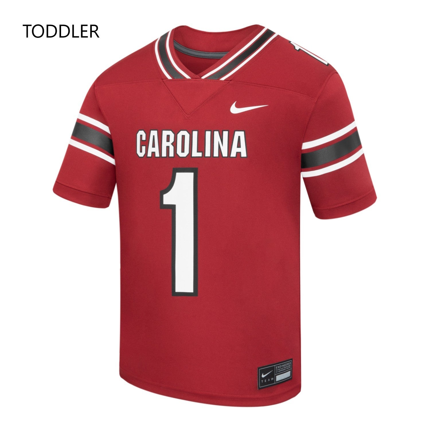 SOUTH CAROLINA GAMECOCKS GARNET #1 TODDLER NIKE REPLICA JERSEY