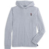 SOUTH CAROLINA GAMECOCKS JOHNNIE-O GRAY LONGSLEEVE VAULT WITH HOOD