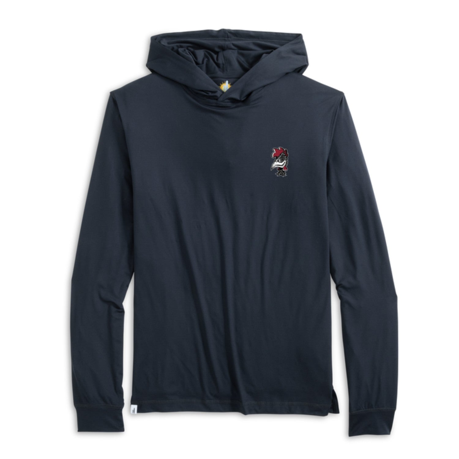 SOUTH CAROLINA GAMECOCKS BLACK VAULT ROOSTER TALON HOODED TEE BY JOHNNIE-O