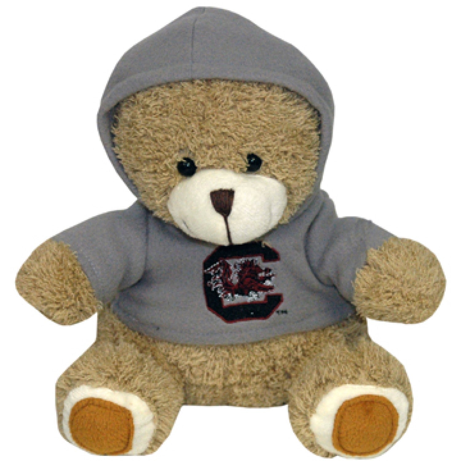 South Carolina Plush Bear with Block C Hoodie