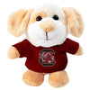 CAROLINA GAMECOCKS 5&quot; STUBBY DOG WITH T-SHIRT