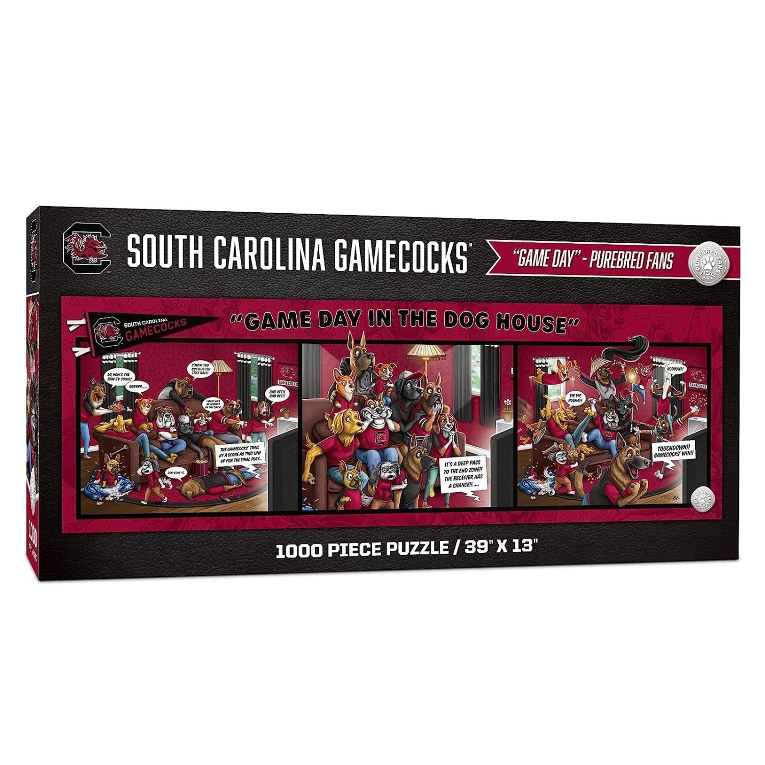 SOUTH CAROLINA GAMECOCKS GAMEDAY AT THE DOGHOUSE 1000PC PUZZLE
