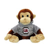 SOUTH CAROLINA GAMECOCKS PLUSH MONKEY WITH HOODIE