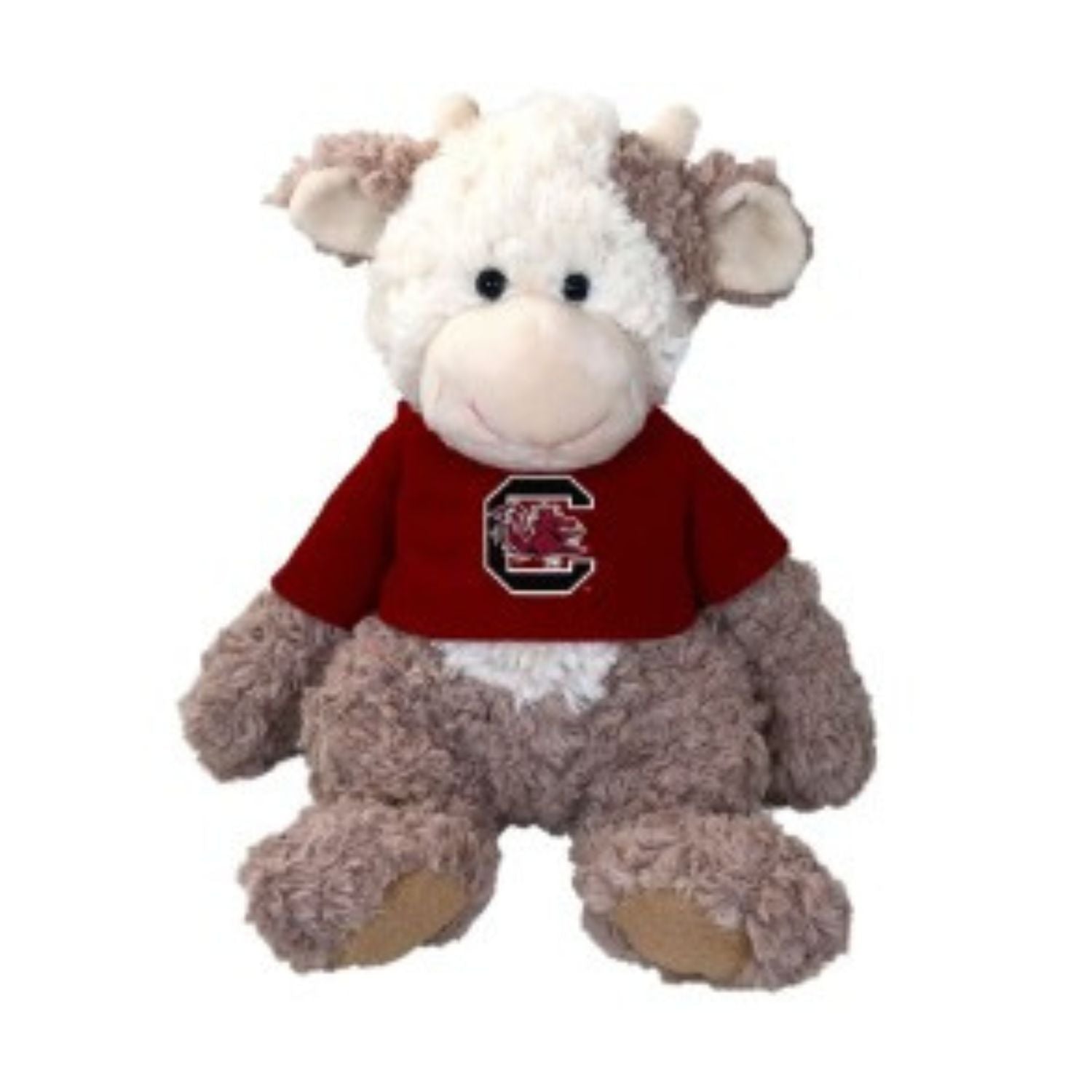 SOUTH CAROLINA GAMECOCKS STUFFED COW WITH C BLOCK TSHIRT