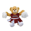 SOUTH CAROLINA GAMECOCKS CHEERLEADING BEAR WITH POMPOMS