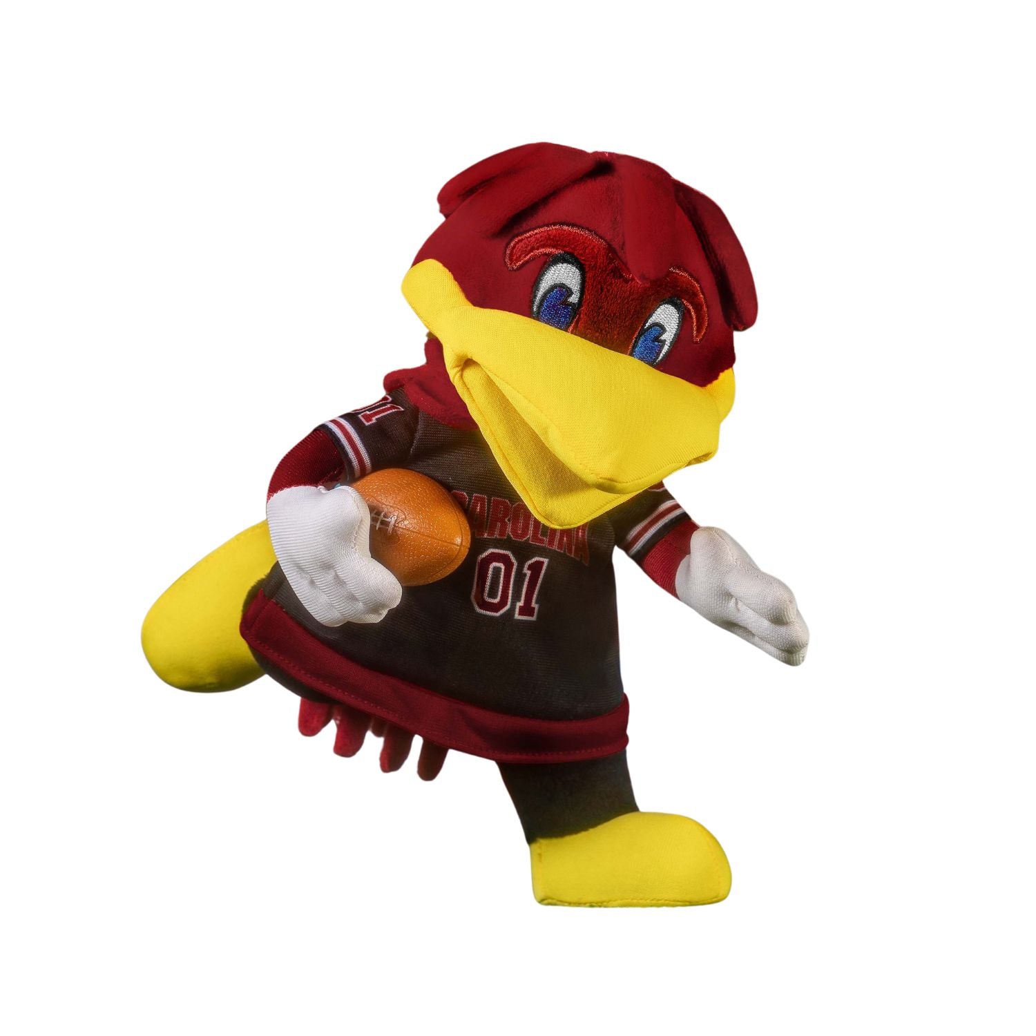 SOUTH CAROLINA GAMECOCKS GARNET 10" COCKY PLUSH