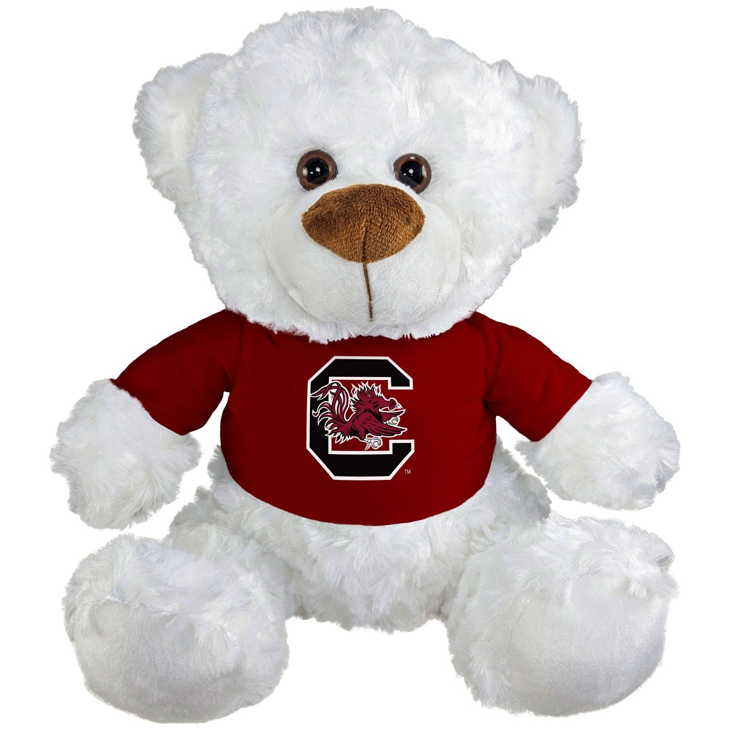 SOUTH CAROLINA GAMECOCKS WHITE LOUIE BEAR