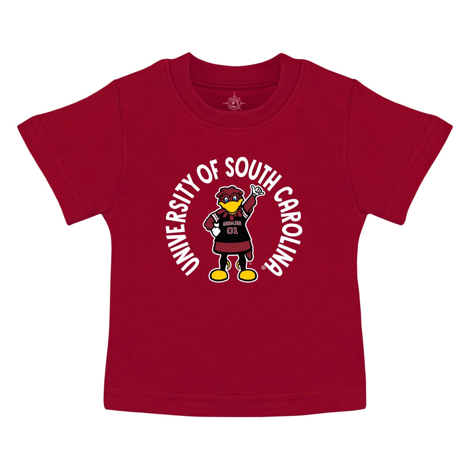 GARNET UNIVERSITY OF SOUTH CAROLINA COCKY TODDLER TEE