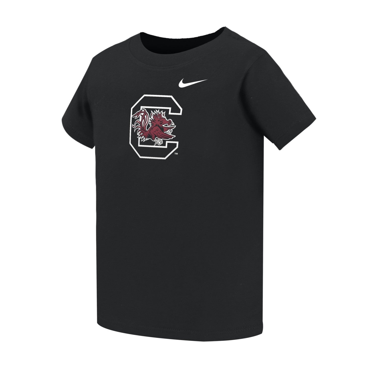 SOUTH CAROLINA GAMECOCKS BLACK BLOCK C NIKE TODDLER TEE