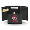 SOUTH CAROLINA BLACK BLOCK C EMBROIDERY TRIFOLD WALLET