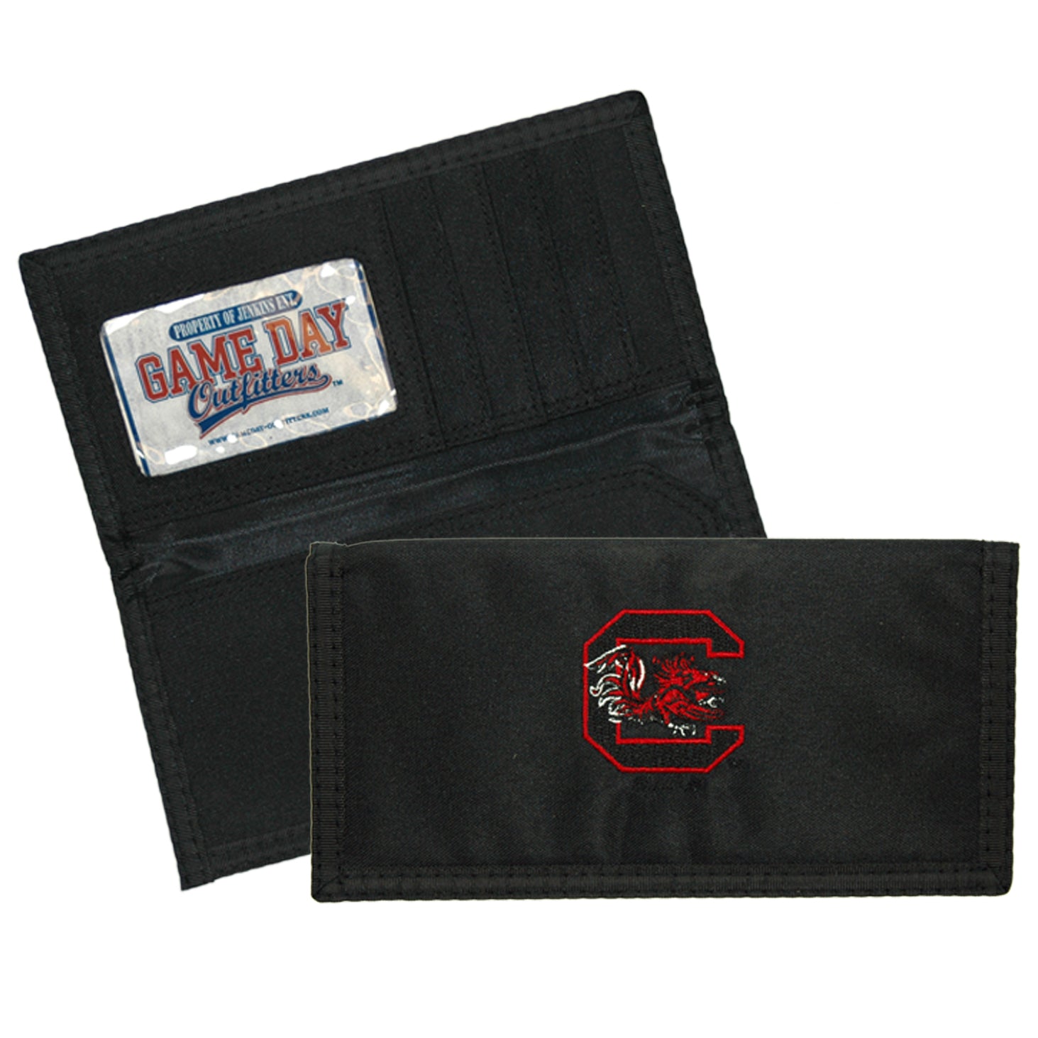 SOUTH CAROLINA GAMECOCKS BLOCK C CHECKBOOK WALLET