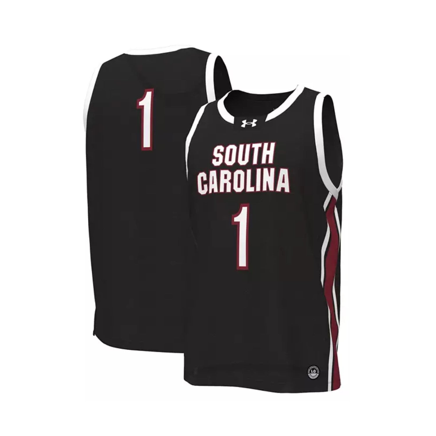SOUTH CAROLINA GAMECOCKS BLACK REPLICA WOMENS BASKETBALL JERSEY