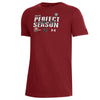 2024 WOMEN&#39;S BASKETBALL NATIONAL CHAMPS GARNET PERFECT SEASON YOUTH TEE