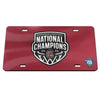 2024 WOMEN&#39;S BASKETBALL NATIONAL CHAMPS LICENSE PLATE