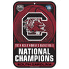 2024 WOMEN&#39;S BASKETBALL NATIONAL CHAMPS 11X17 SIGN