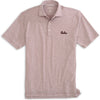 SOUTH CAROLINA GAMECOCKS JOHNNIE-O YOUTH GARNET SCRIPT STRIPED POLO