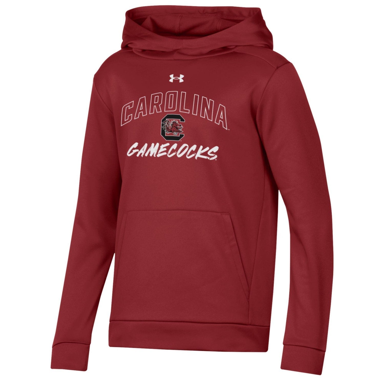 SOUTH CAROLINA GAMECOCKS GARNET ARCH CAROLINA WITH BLOCK C YOUTH HOOD