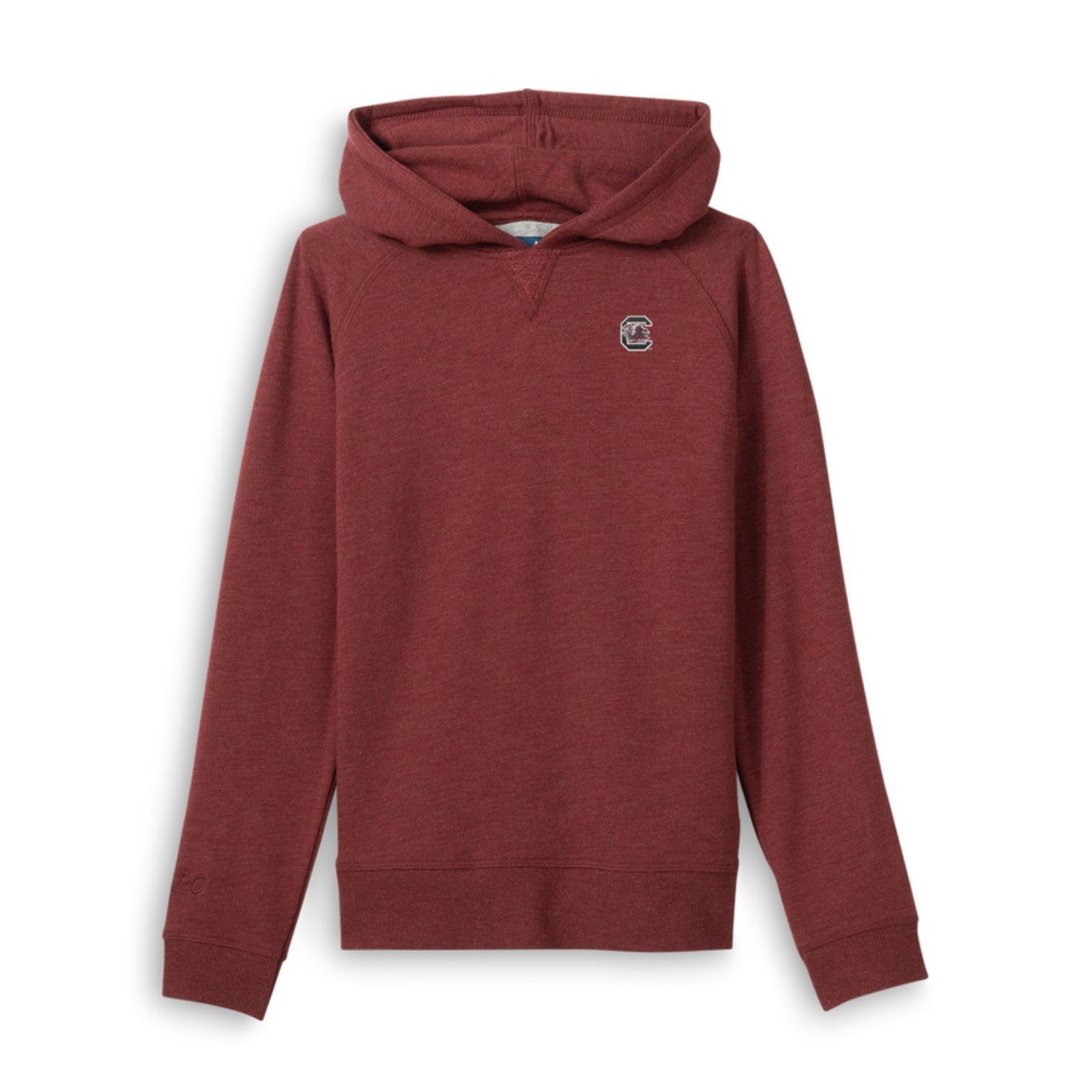 SOUTH CAROLINA GAMECOCKS GARNET BLOCK C FREEMAN YOUTH HOOD BY JOHNNIE-O