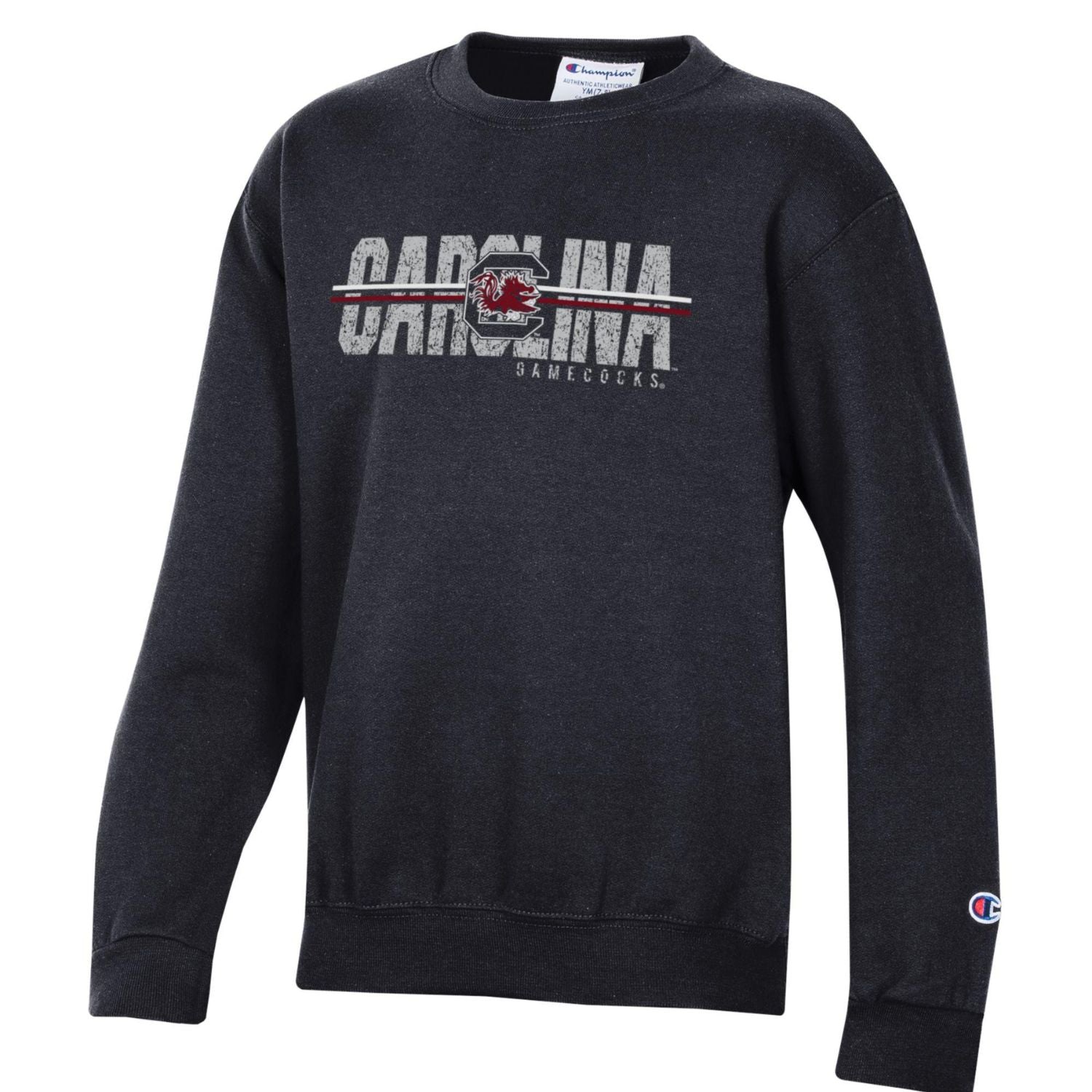 SOUTH CAROLINA GAMECOCKS CHAMPION YOUTH BLACK CAROLINA CREWNECK