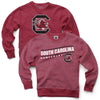 GARNET SOUTH CAROLINA GAMECOCKS YOUTH REVERSABLE FLEECE CREW