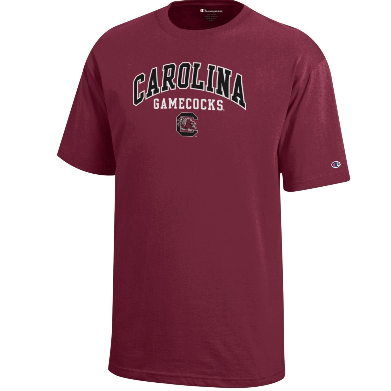 SOUTH CAROLINA GAMECOCKS GARNET ARCH CAROLINA YOUTH TEE