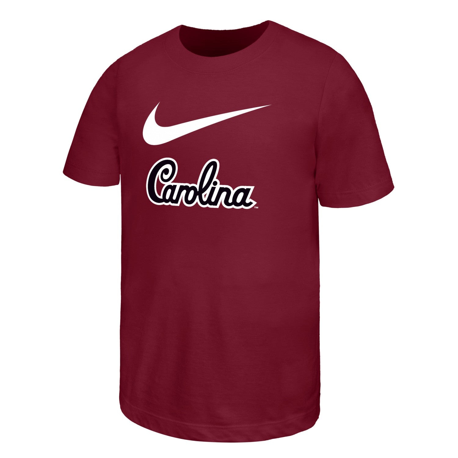 SOUTH CAROLINA GAMECOCKS GARNET SCRIPT NIKE YOUTH CORE COTTON TEE