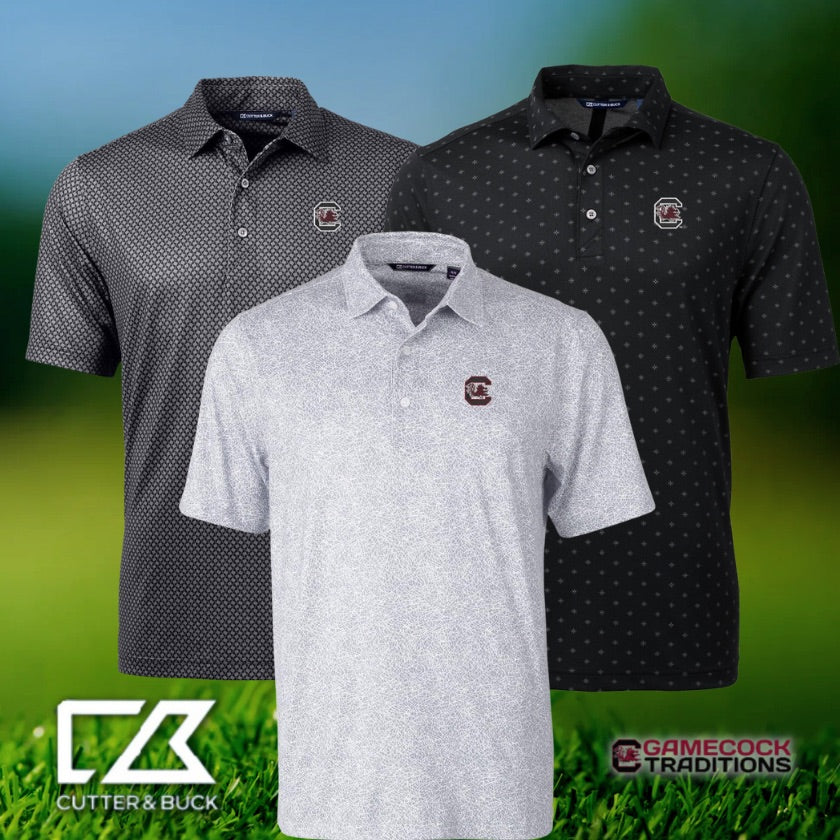 SOUTH CAROLINA GAMECOCKS BLACK SCRIPT POLO - Gamecock Traditions