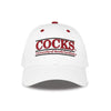 WHITE COCKS BAR HAT