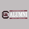 South Carolina 6x2 Alumni Block C Decal