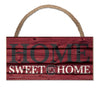 South Carolina HOME SWEET HOME Wood Sign w/Rope 5&quot; x 10&quot;