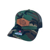 CAMO GAMECOCK LEATHER PATCH RICHARDSON HAT